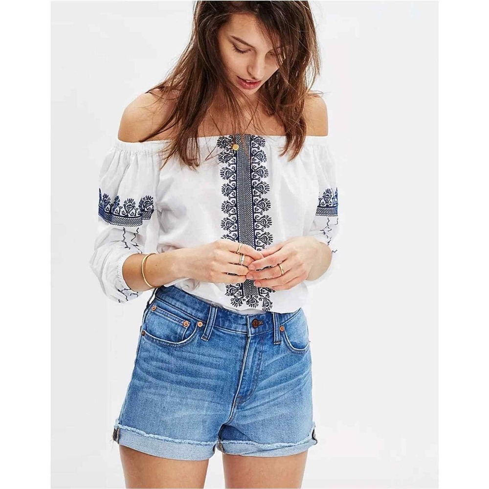 🌸 Madewell | High Rise Denim Shorts size 27